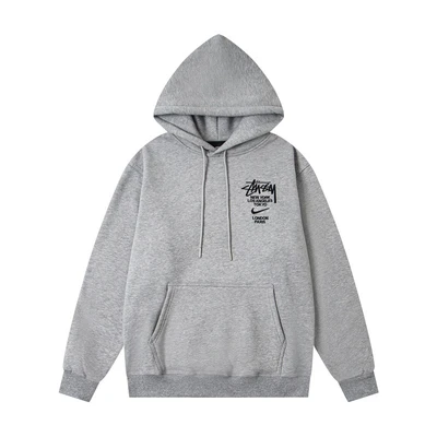 8909 Gray [Embroidered and Fleece-Lined]