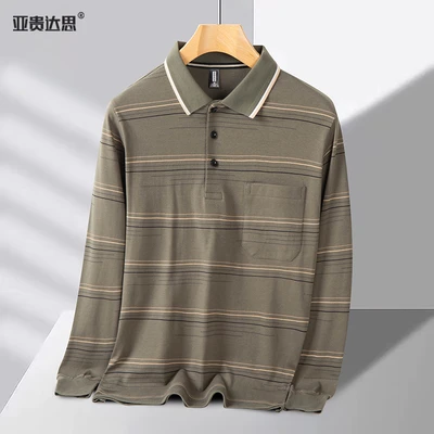 8815 pure cotton turn-down army green
