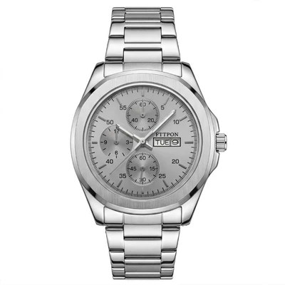 Silver-white gray dial