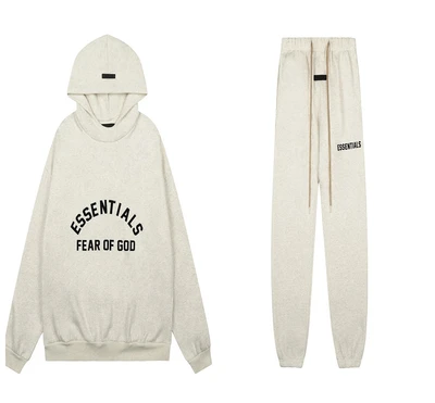 2585 sweatshirt 2586 pants oatmeal gray suit