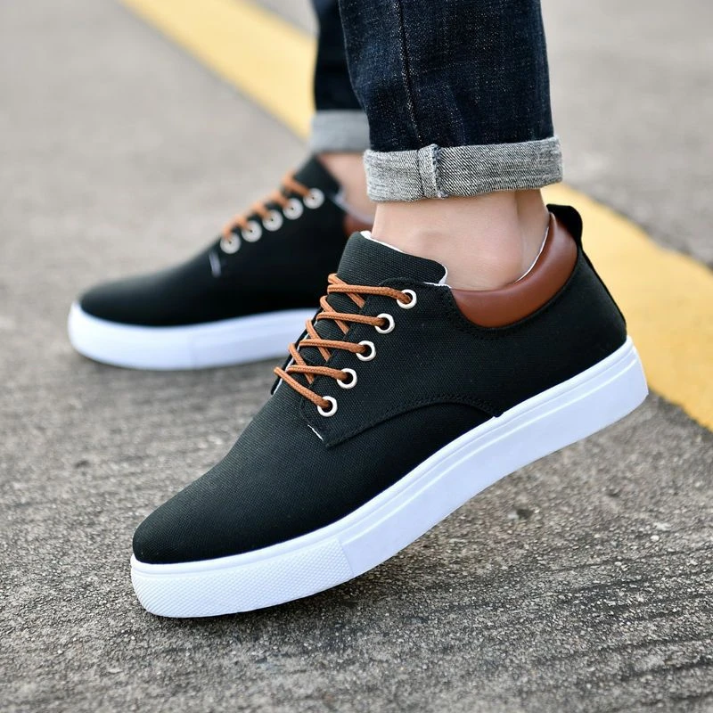 Canvas Shoes Men's Summer 2024 New Men's Shoes All-match Breathable Cloth Shoes Men's Casual Work Shoes Low-top sneaker