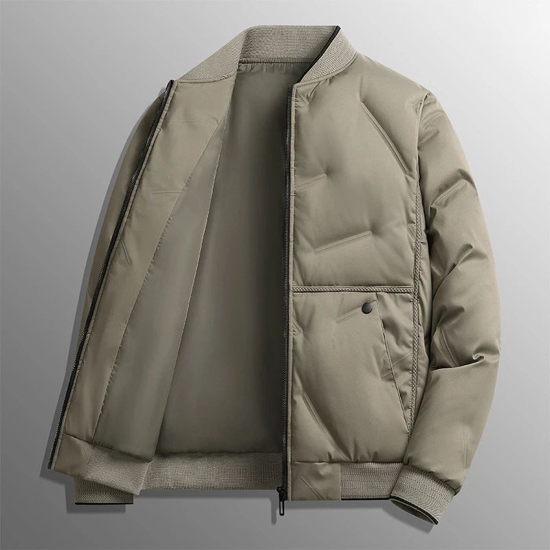 Men's down Jacket 2026 Winter New Style Middle-Aged Business Short Style Cold-Proof and Warm Dad Casual Jacket for Men