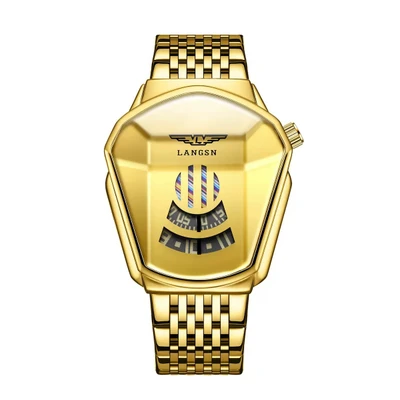 Steel belt gold shell gold surface