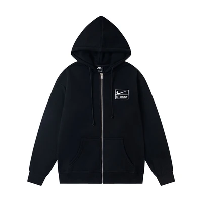 8906 black [embroidered and fleece-lined]