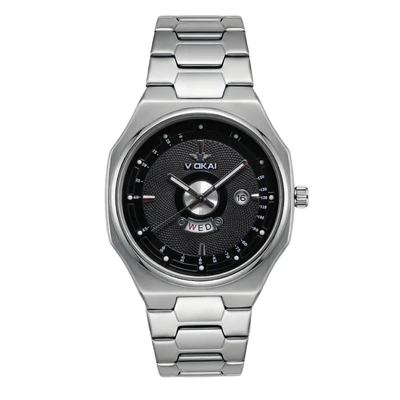 Model A with white case and black dial