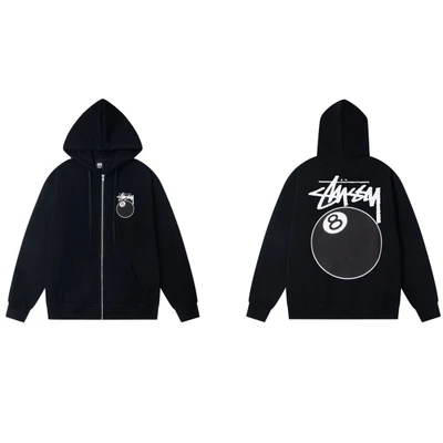8923 Black [Terry Cloth Cardigan]