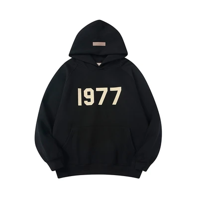 2210 black flocked letters