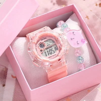 Pink watch (colorful luminous)