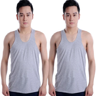 Polyester vest 2 pieces (gray)