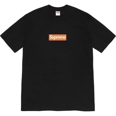 Supreme fw19 week 9 san francisco opening limited box logo short-sleeved american trendy t-shirt, same style for men and women