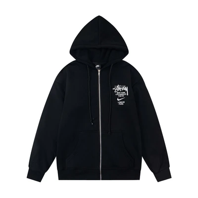 8910 black [embroidered and fleece-lined]
