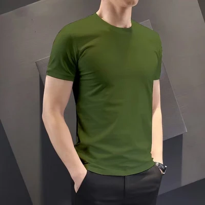 Short sleeve green