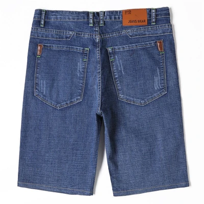 517 blue|(high quality) five-quarter pants