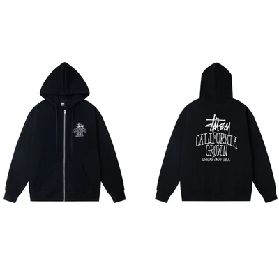 8925 Black [Terry Knit Cardigan]