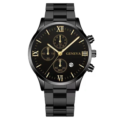 4 points with calendar black gold
