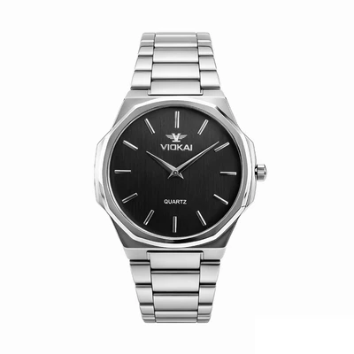 White case, black dial