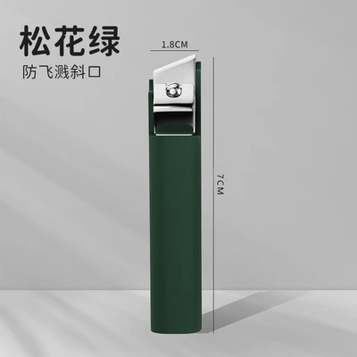 Green frosted bevel