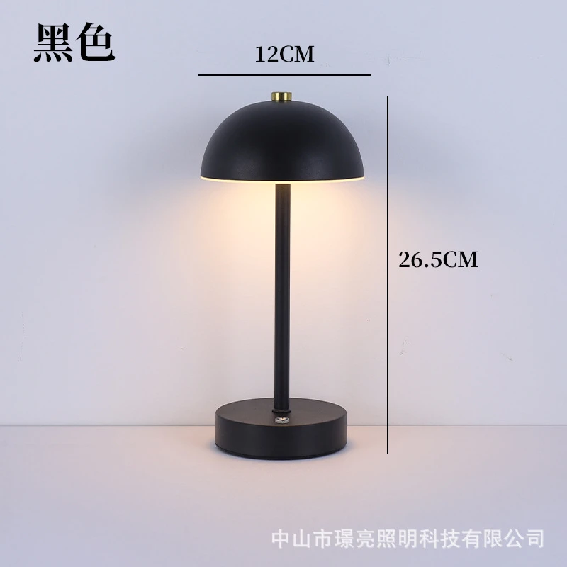 Nordic-style Italian luxury bedside table lamp, ambient lighting for the bedroom, 2026 new model, creative mushroom-shaped table lamp for the living room
