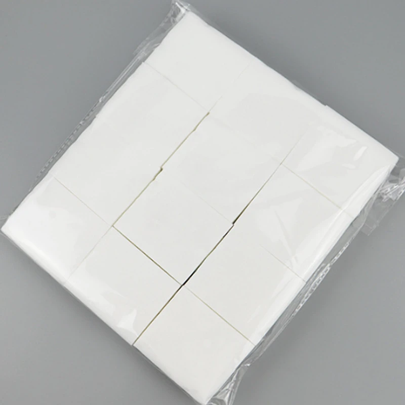 Beauty Salon Special Tattoo Cotton Pads, Disposable Thin Wet Compress Makeup Cotton Pads, Lint-Free Eyebrow Tattoo Remover Pads, 1200 Pieces