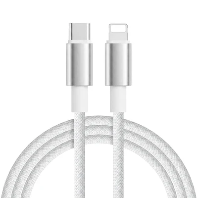C- apple 27w aluminum shell braided cable [white]
