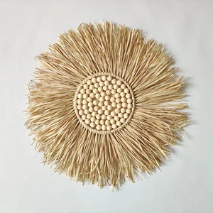 Wooden beads straw diameter 40cm