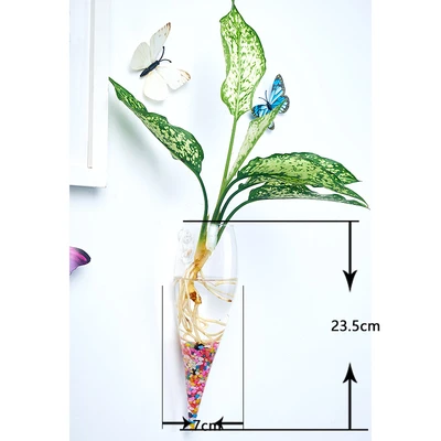 Ice cone vase without mark nail