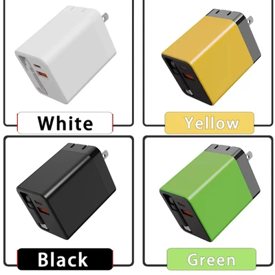 US Standard/Single Output [80W] A+C GaN Charger - Bare Head
