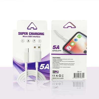 5a android v8 fast charging cable (boxed)