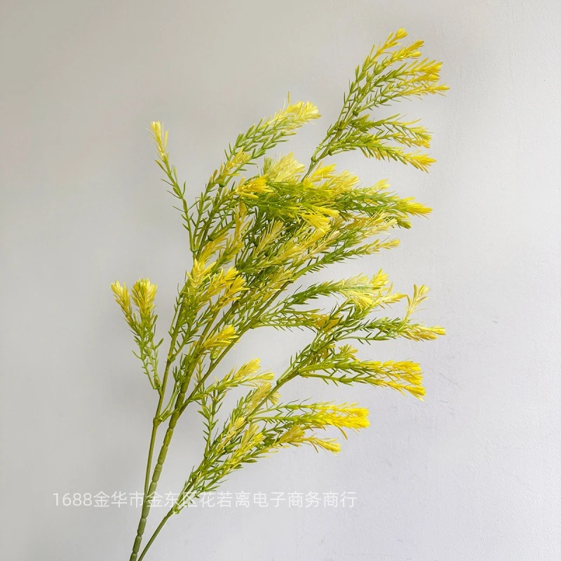 Wabi-Sabi Style Artificial Thousand-Layer Gold Flowers for Living Room, Faux Flower Arrangements, Dried Flower Bouquets, Dining Table Decorations