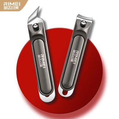 [practical combination, it’s more cost-effective to buy two] medium flat + oblique nail clippers
