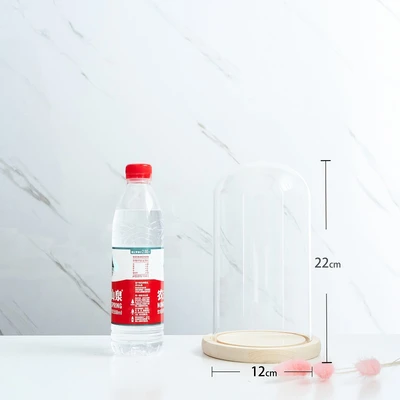 12*22 glass cover + wood base