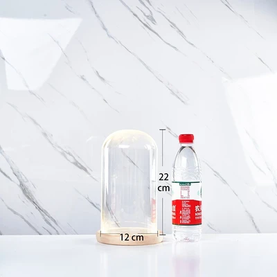 12*22 glass cover wood base