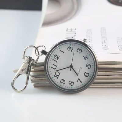Quartz hanging watch black border