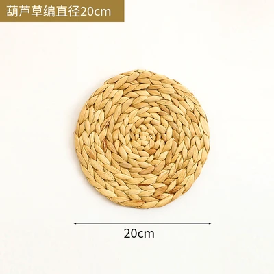 Gourd grass wall decoration original color 20cm