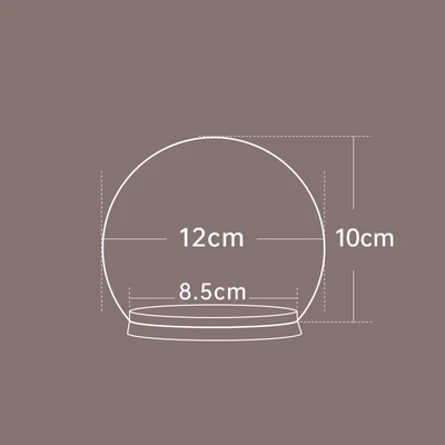 Spherical 12cm cork base