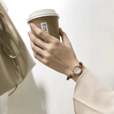 Butterfly buckle-coffee