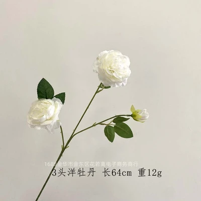 3 peonies