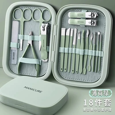 Magnetic 18-piece set-mint green