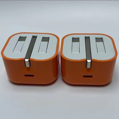 35W UK standard foldable stand orange bare head