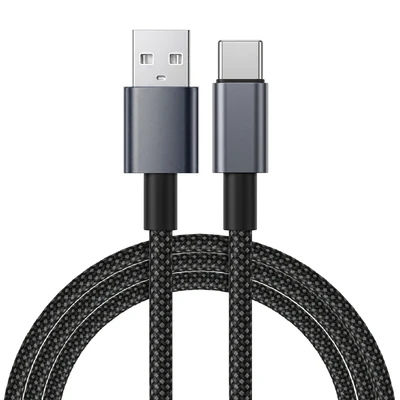 Usb-c aluminum braided cable [black]