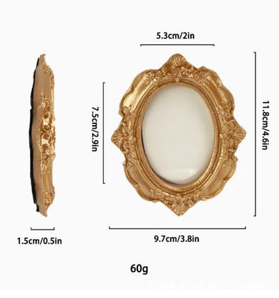 No. 16 gold can be hung (can hold photos)