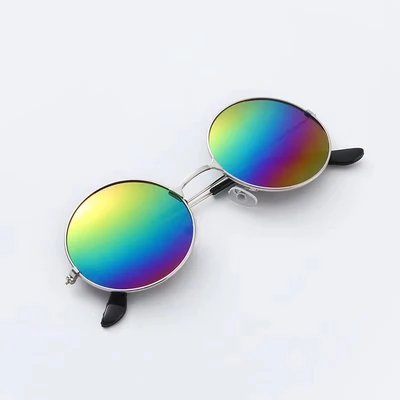 Silver frame colorful