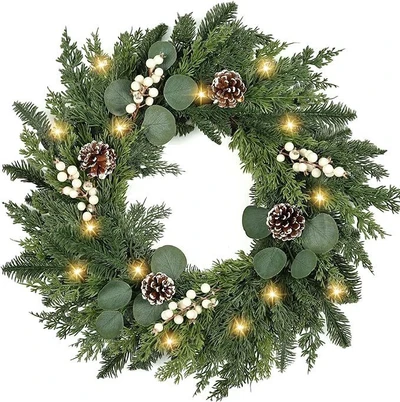 White berry garland