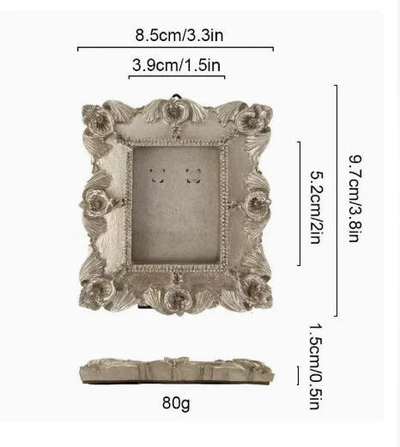 No. 12 silver can be hung (can hold photos)