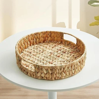 Water hyacinth tray 30*6cm