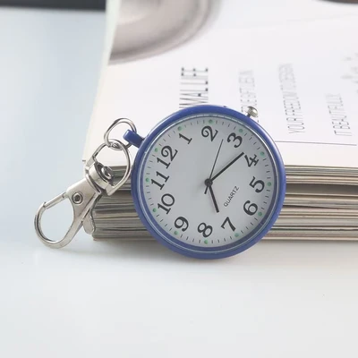 Quartz hanging watch dark blue