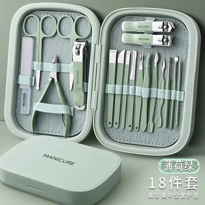 Magnetic 18-piece set-mint green