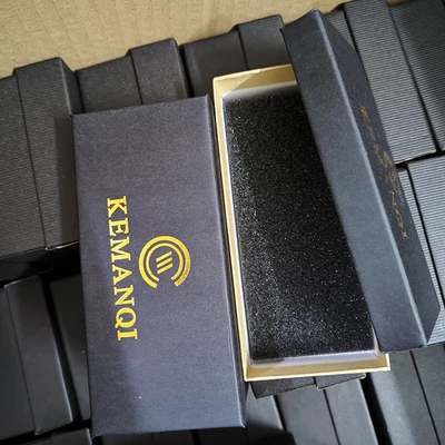 rectangular carton black