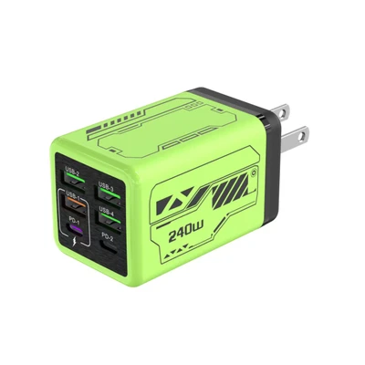 Mech (4U+2C)—US standard, green color