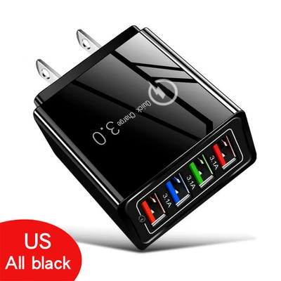 US standard, all black